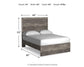 Ralinksi  Panel Bed With Mirrored Dresser