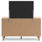 Cielden  Panel Headboard, Dresser And Mirror