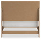 Cielden  Panel Bed With Mirrored Dresser, Chest And Nightstand