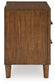 Lyncott  Upholstered Panel Bed, Dresser, Mirror, Chest And Nightstand