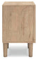 Cielden  Upholstered Panel Bed With Mirrored Dresser And Nightstand