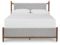 Lyncott California  Upholstered Bed, Dresser, Mirror, Chest And Nightstand