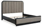 Rowanbeck  Upholstered Panel Bed, Dresser, Mirror And Nightstand