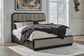 Rowanbeck  Upholstered Panel Bed, Dresser, Mirror And Nightstand