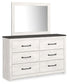 Gerridan  Panel Bed, Dresser, Mirror, Chest And Nightstand