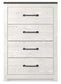 Gerridan  Panel Bed, Dresser, Mirror, Chest And Nightstand