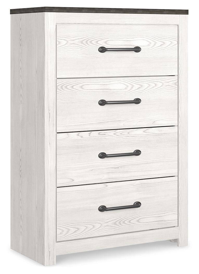 Gerridan  Panel Bed, Dresser, Mirror, Chest And Nightstand