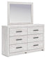 Cayboni  Panel Bed, Dresser, Mirror, Chest And Nightstand