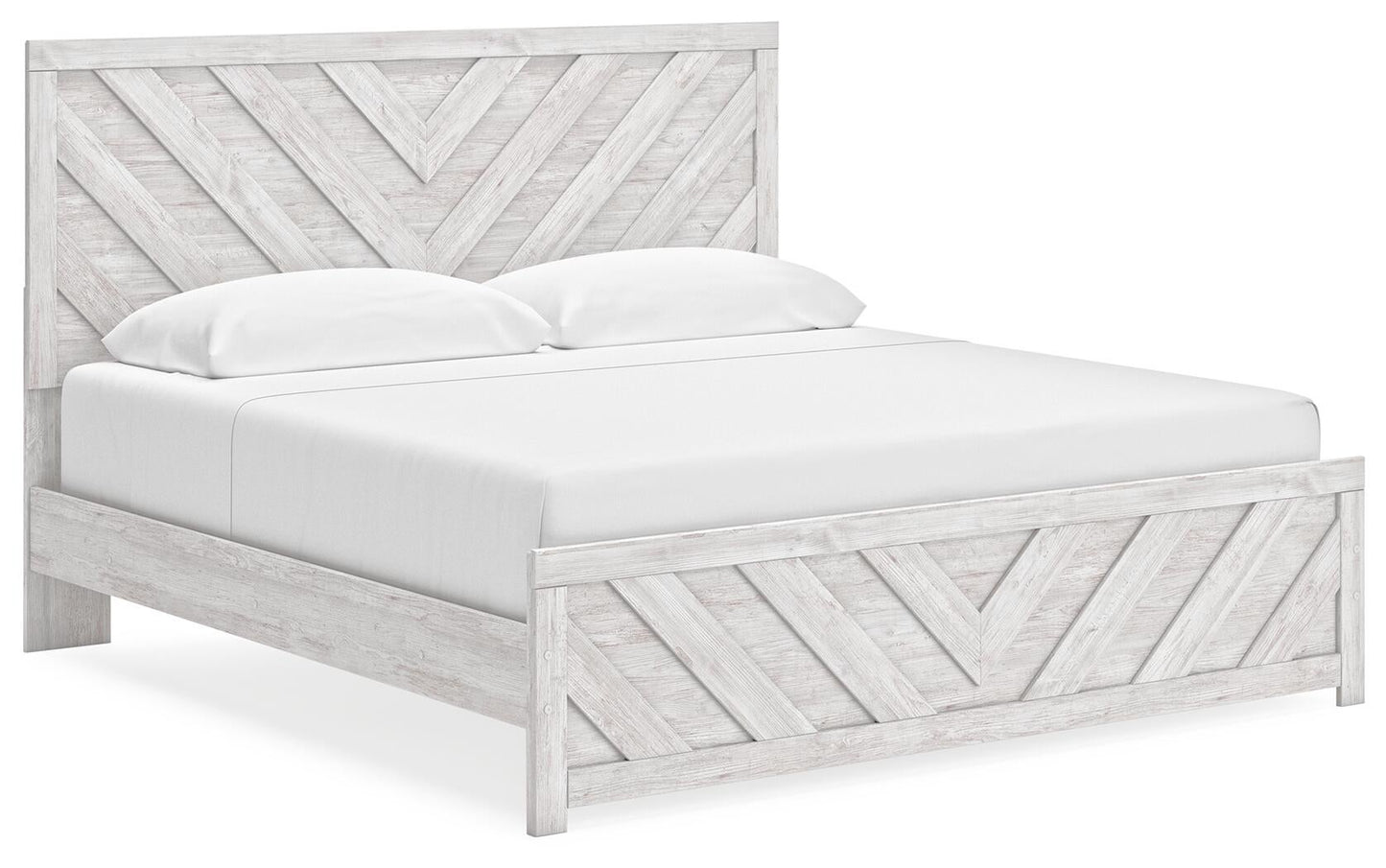 Cayboni  Panel Bed, Dresser, Mirror, Chest And Nightstand