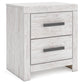 Cayboni  Panel Bed With Mirrored Dresser And Nightstand
