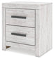 Cayboni  Panel Bed With Mirrored Dresser And Nightstand