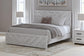 Cayboni  Panel Bed With Mirrored Dresser And Nightstand