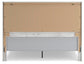 Gerridan  Panel Bed With Mirrored Dresser, Chest And Nightstand