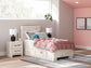 Lawroy  Panel Bed With Storage, Dresser And Mirror
