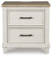 Shaybrock  Panel Bed, Dresser, Mirror And Nightstand