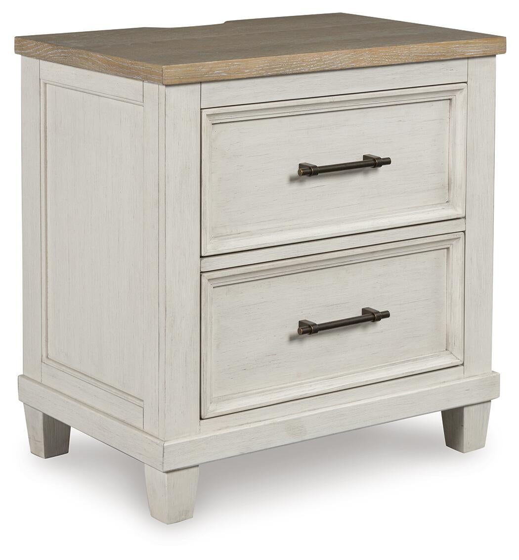 Shaybrock  Panel Bed, Dresser, Mirror And Nightstand