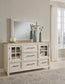Shaybrock  Panel Bed, Dresser, Mirror And Nightstand