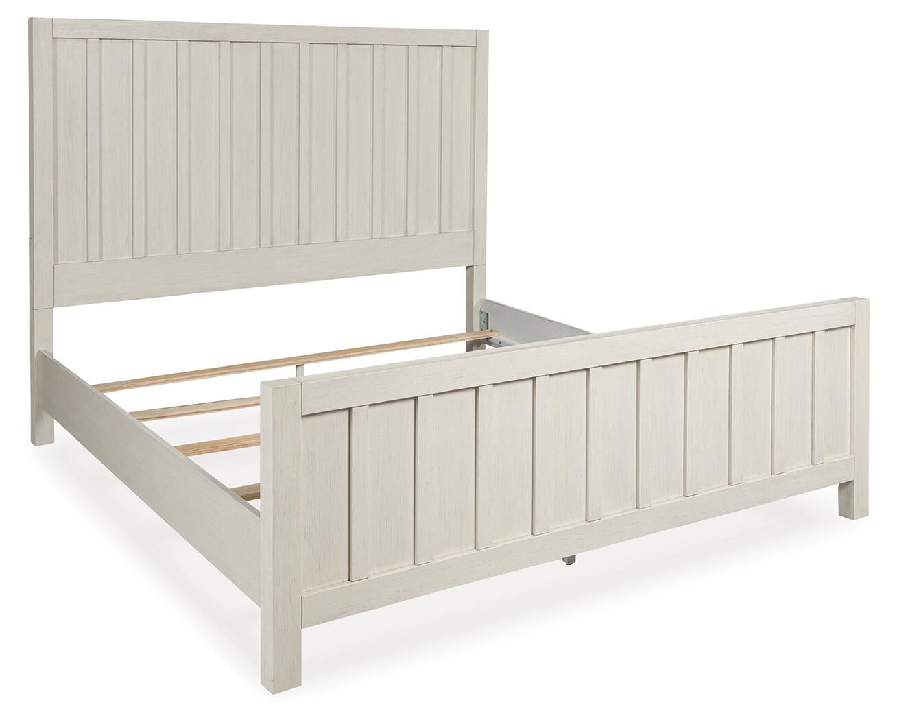 Shaybrock  Panel Bed, Dresser And Mirror