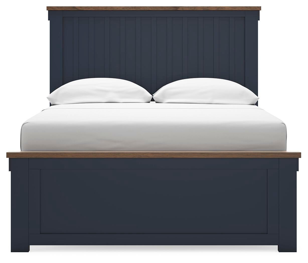 Landocken  Panel Bed, Dresser And Mirror