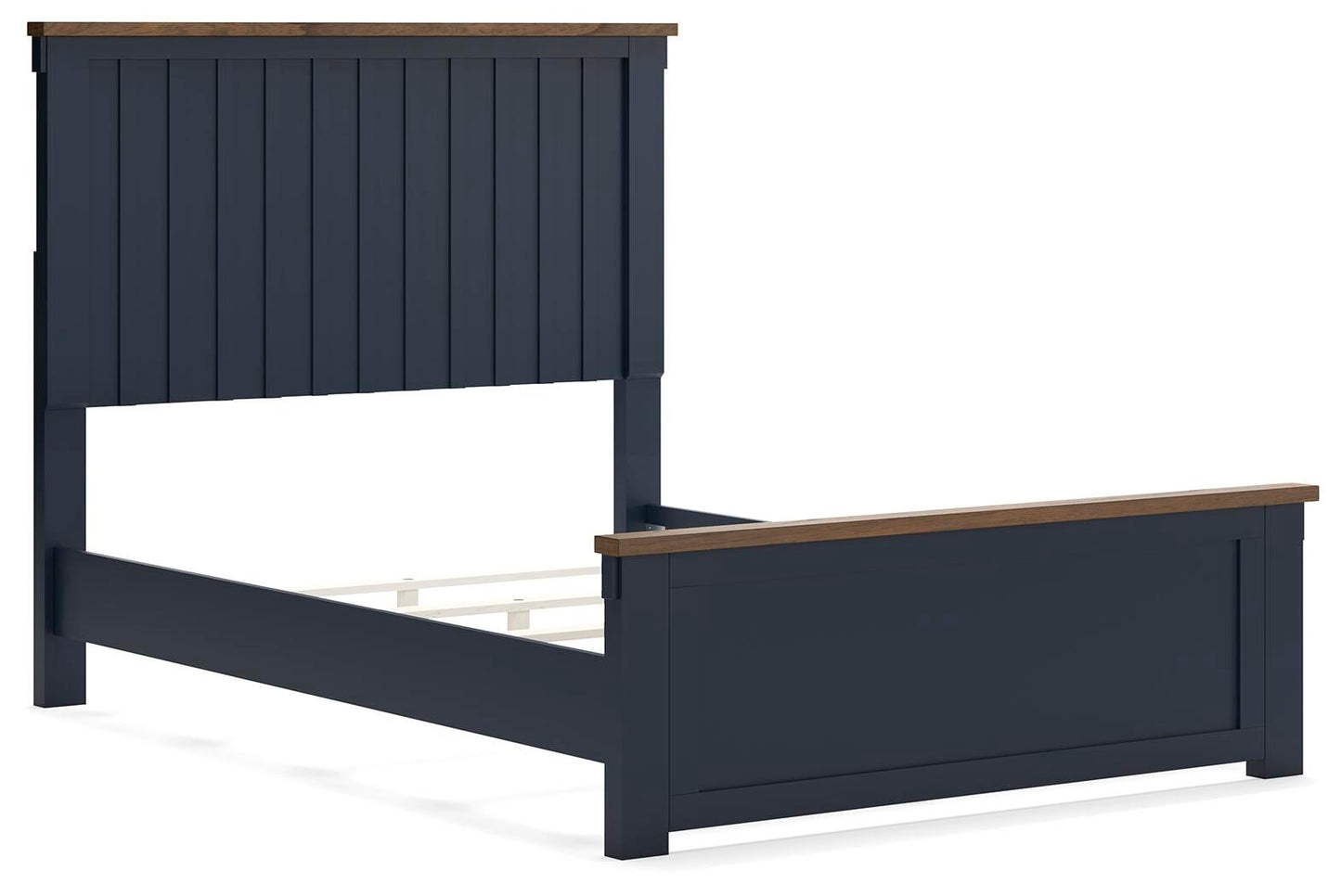 Landocken  Panel Bed, Dresser And Mirror