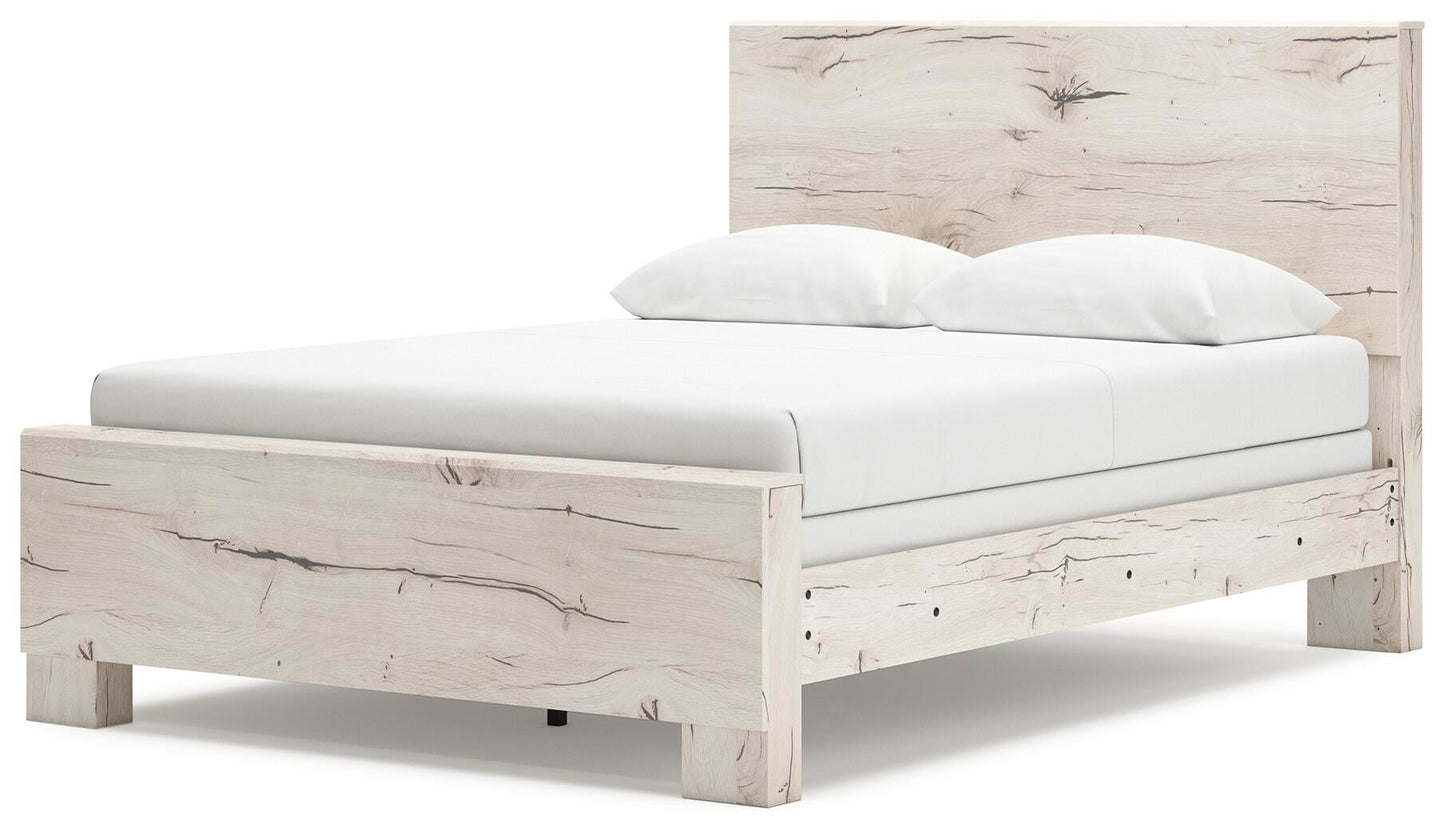 Lawroy  Panel Bed, Dresser, Mirror, Chest And Nightstand