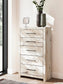 Lawroy  Panel Bed, Dresser, Mirror, Chest And Nightstand