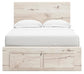 Lawroy  Panel Storage Bed, Dresser, Mirror And Nightstand