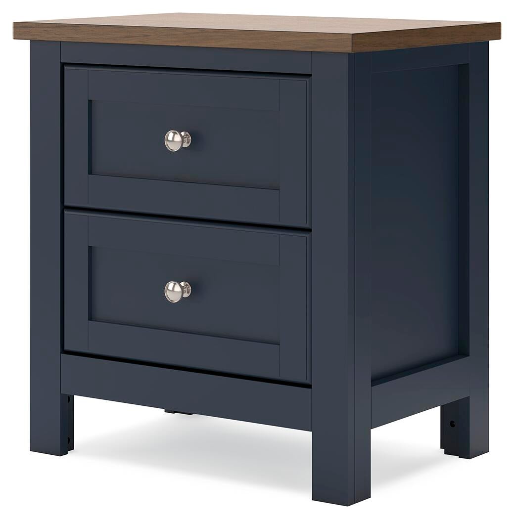 Landocken  Panel Headboard, Dresser, Mirror And Nightstand