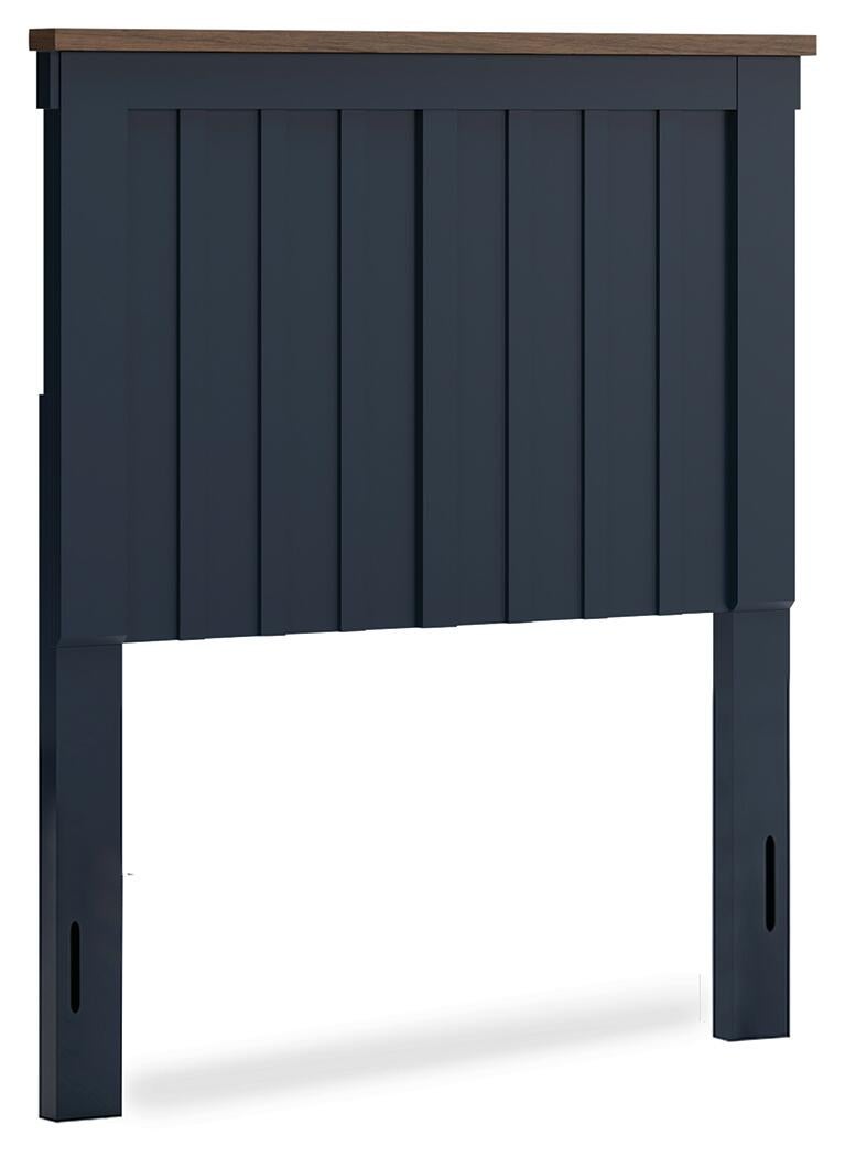 Landocken  Panel Headboard, Dresser And Mirror