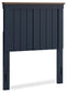 Landocken  Panel Headboard, Dresser And Mirror