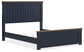 Landocken  Panel Bed, Dresser, Mirror, Chest And Nightstand
