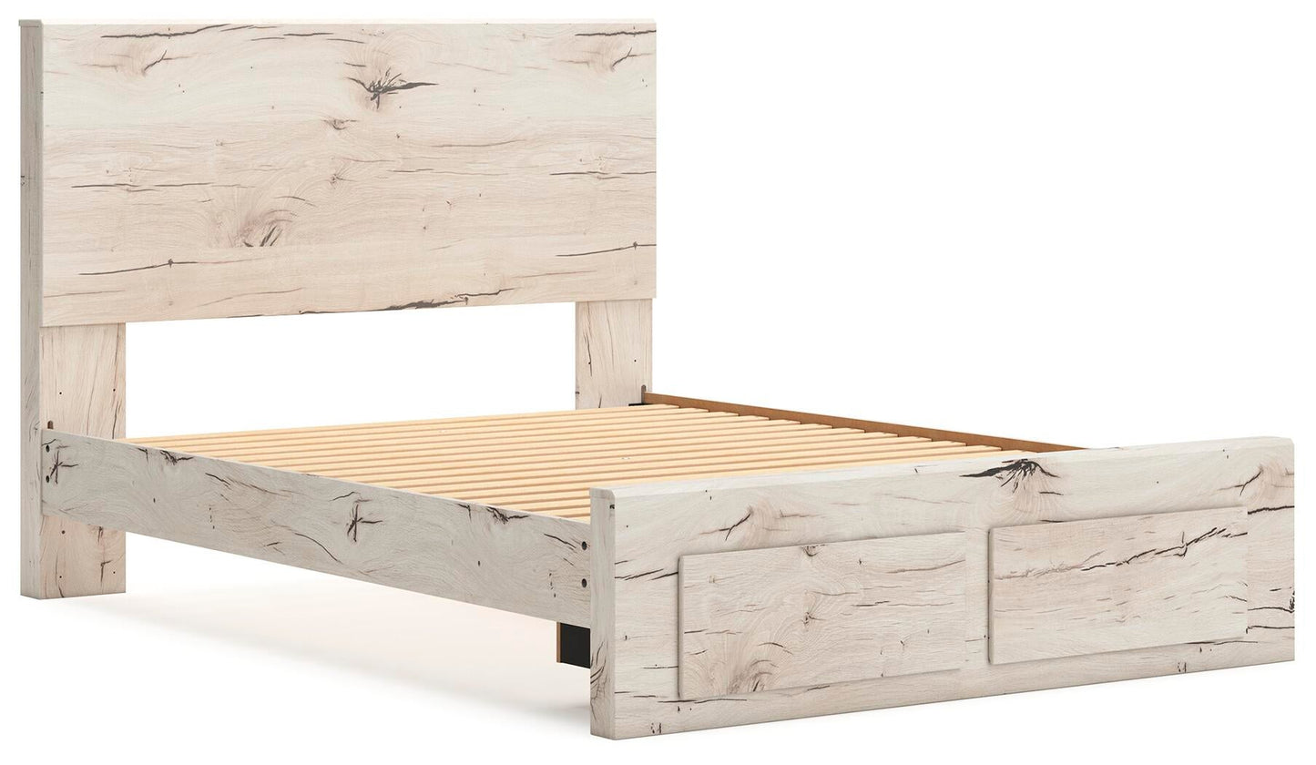 Lawroy  Panel Storage Bed, Dresser, Mirror, Chest And Nightstand