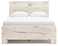 Lawroy  Panel Bed With Storage, Dresser, Mirror, Chest And Nightstand