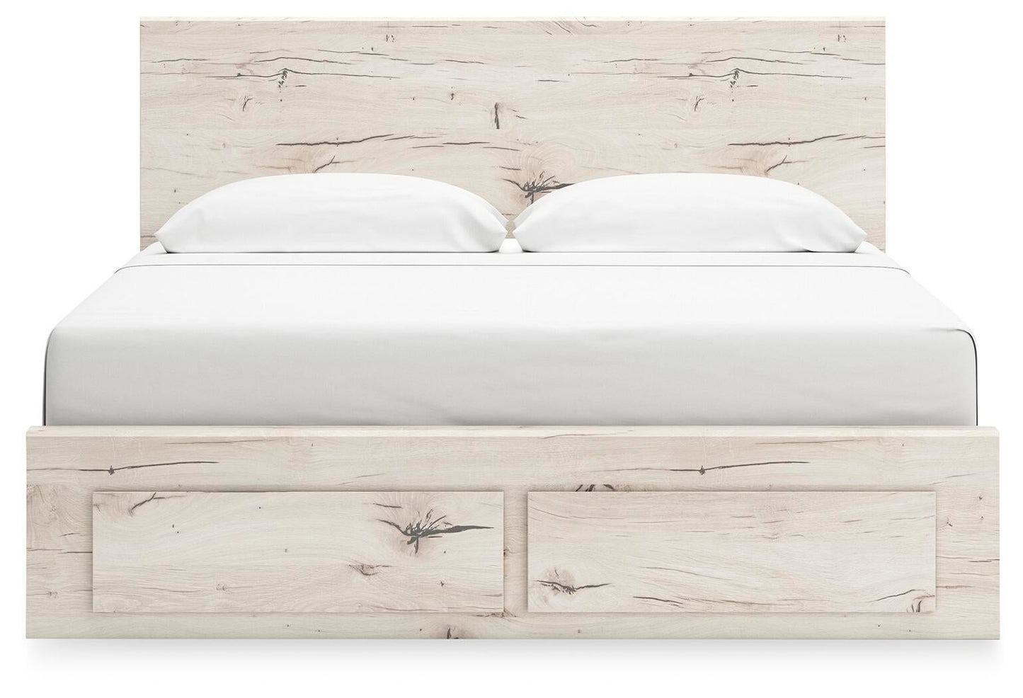 Lawroy  Panel Storage Bed, Dresser, Mirror, Chest And Nightstand