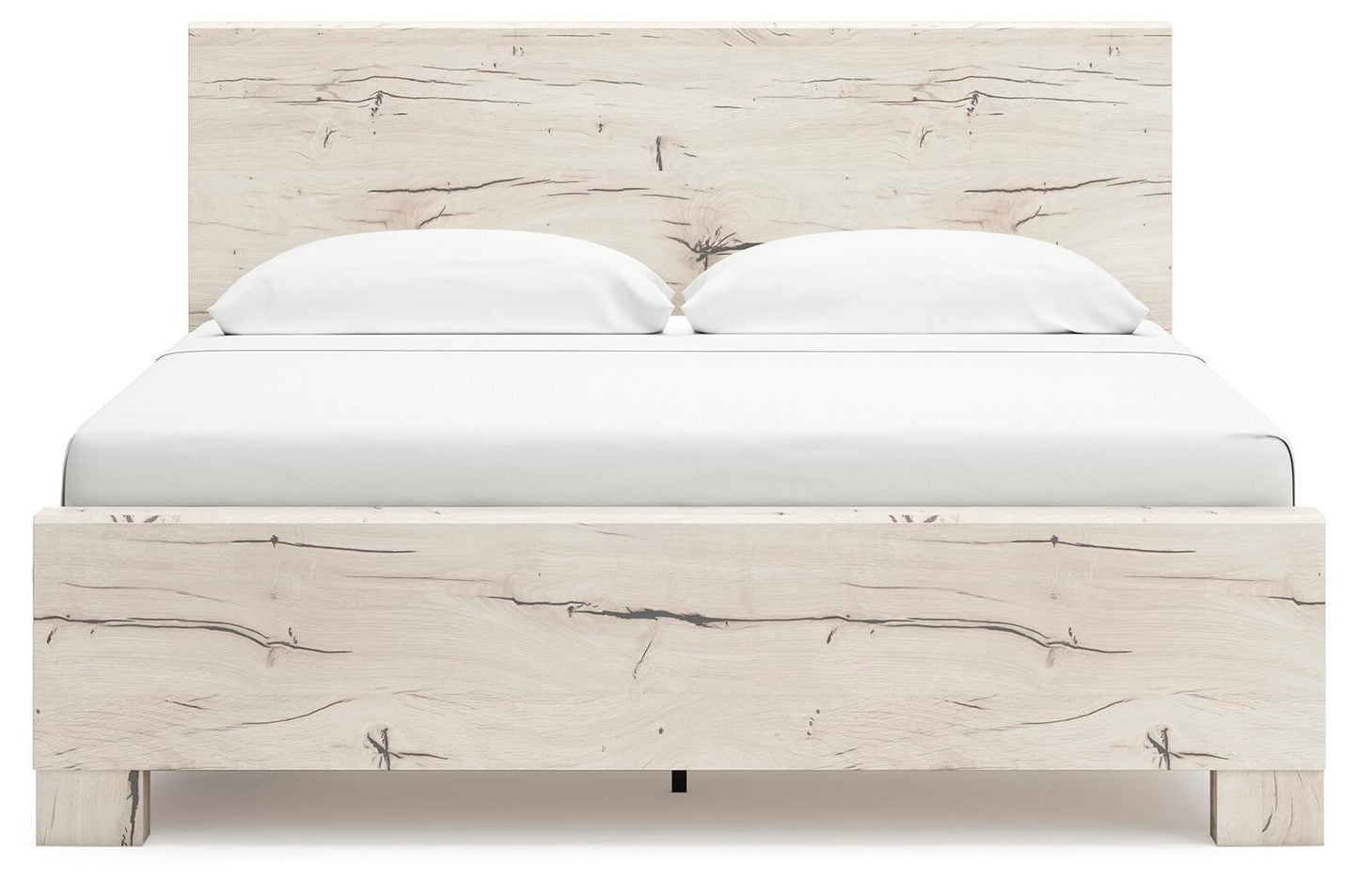 Lawroy  Panel Bed With Storage, Dresser, Mirror And Nightstand