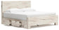 Lawroy  Panel Bed With Storage, Dresser, Mirror And Nightstand