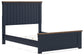 Landocken  Panel Bed, Dresser, Mirror And Nightstand