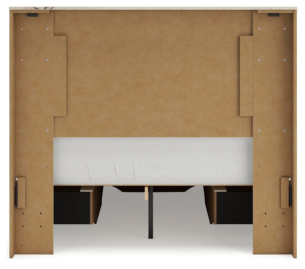 Lawroy  Panel Storage Bed, Dresser And Mirror