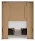 Lawroy  Panel Bed With Storage, Dresser, Mirror, Chest And Nightstand