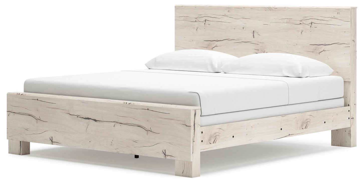 Lawroy  Panel Bed, Dresser, Mirror, Chest And Nightstand