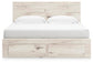 Lawroy  Panel Storage Bed, Dresser, Mirror And Nightstand