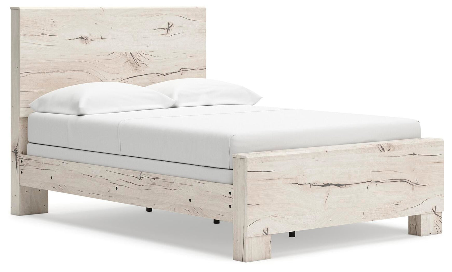 Lawroy  Panel Bed, Dresser And Mirror