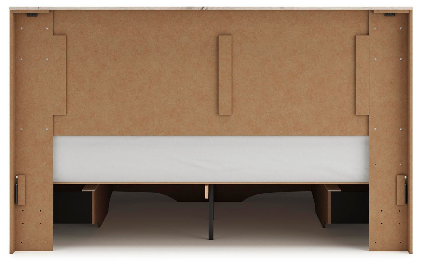 Lawroy  Panel Storage Bed, Dresser And Mirror