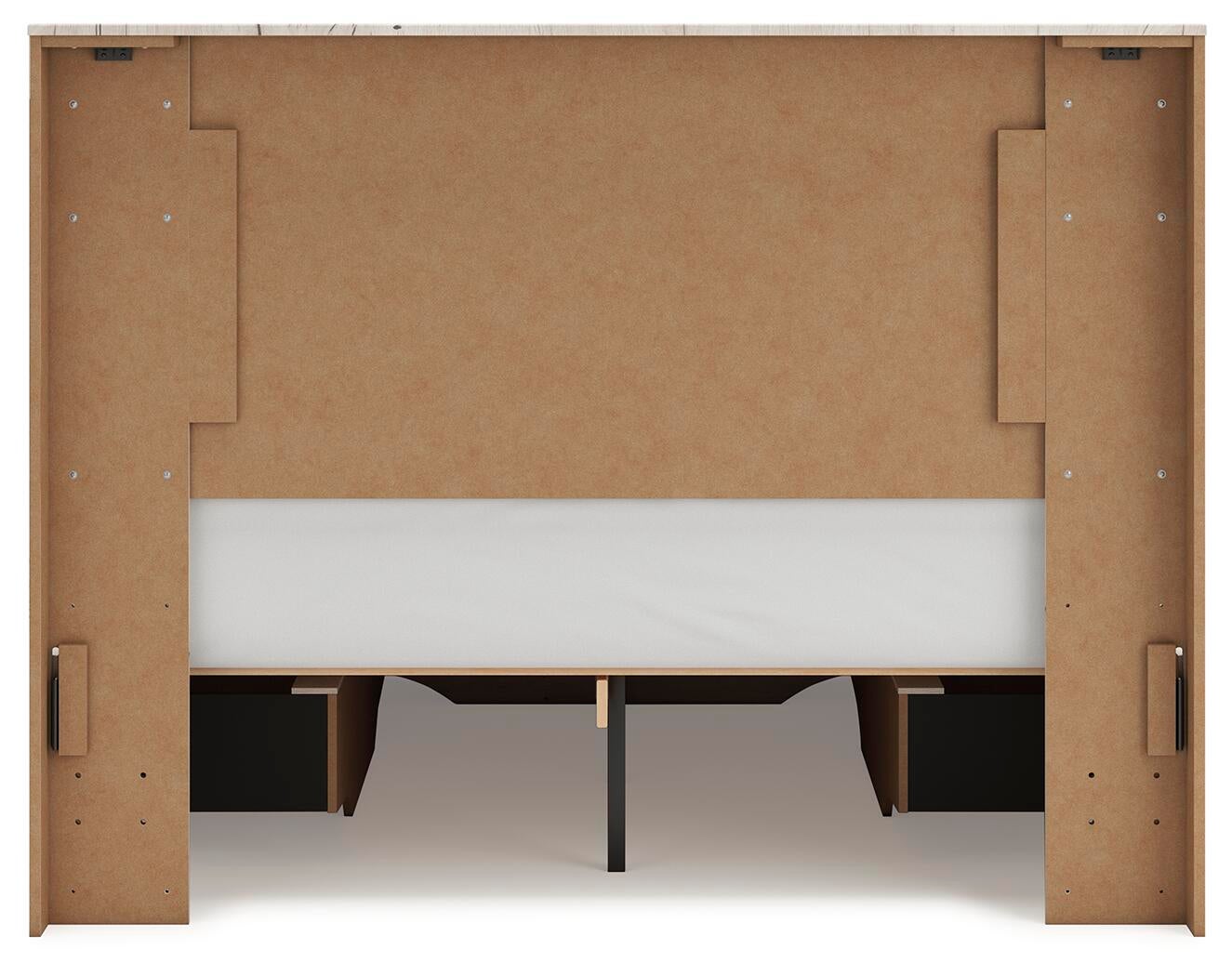 Lawroy  Panel Storage Bed, Dresser And Mirror