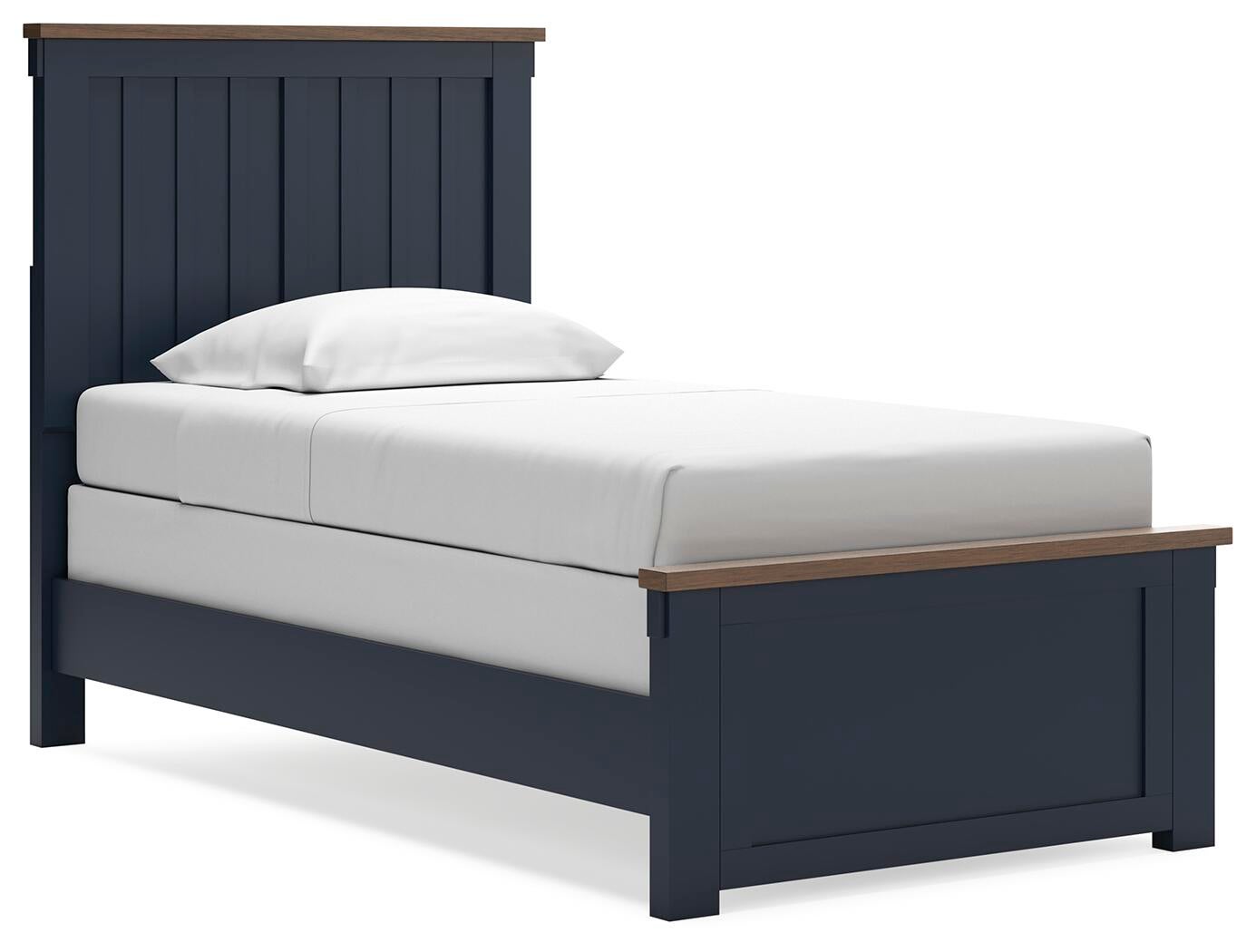 Landocken  Panel Bed, Dresser And Mirror