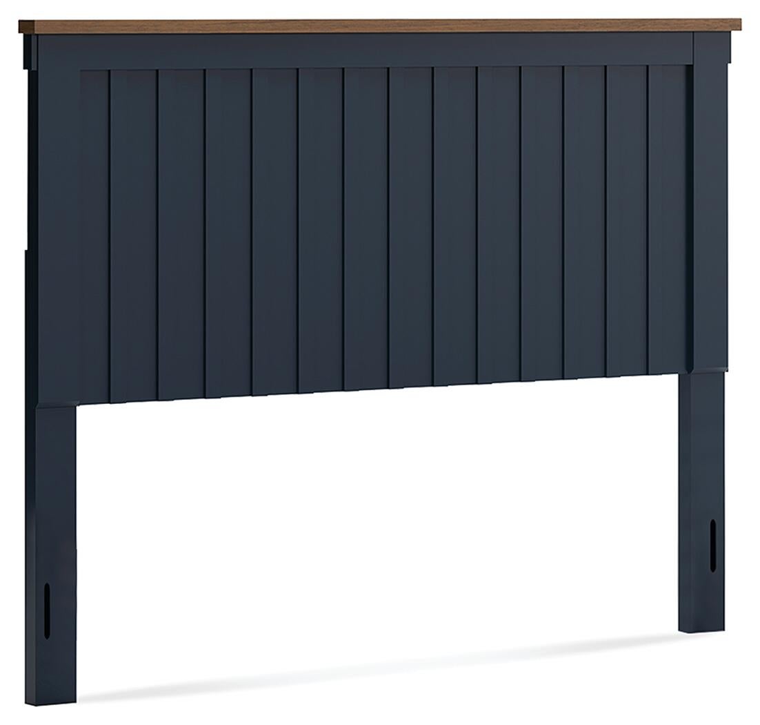 Landocken  Panel Headboard, Dresser And Mirror