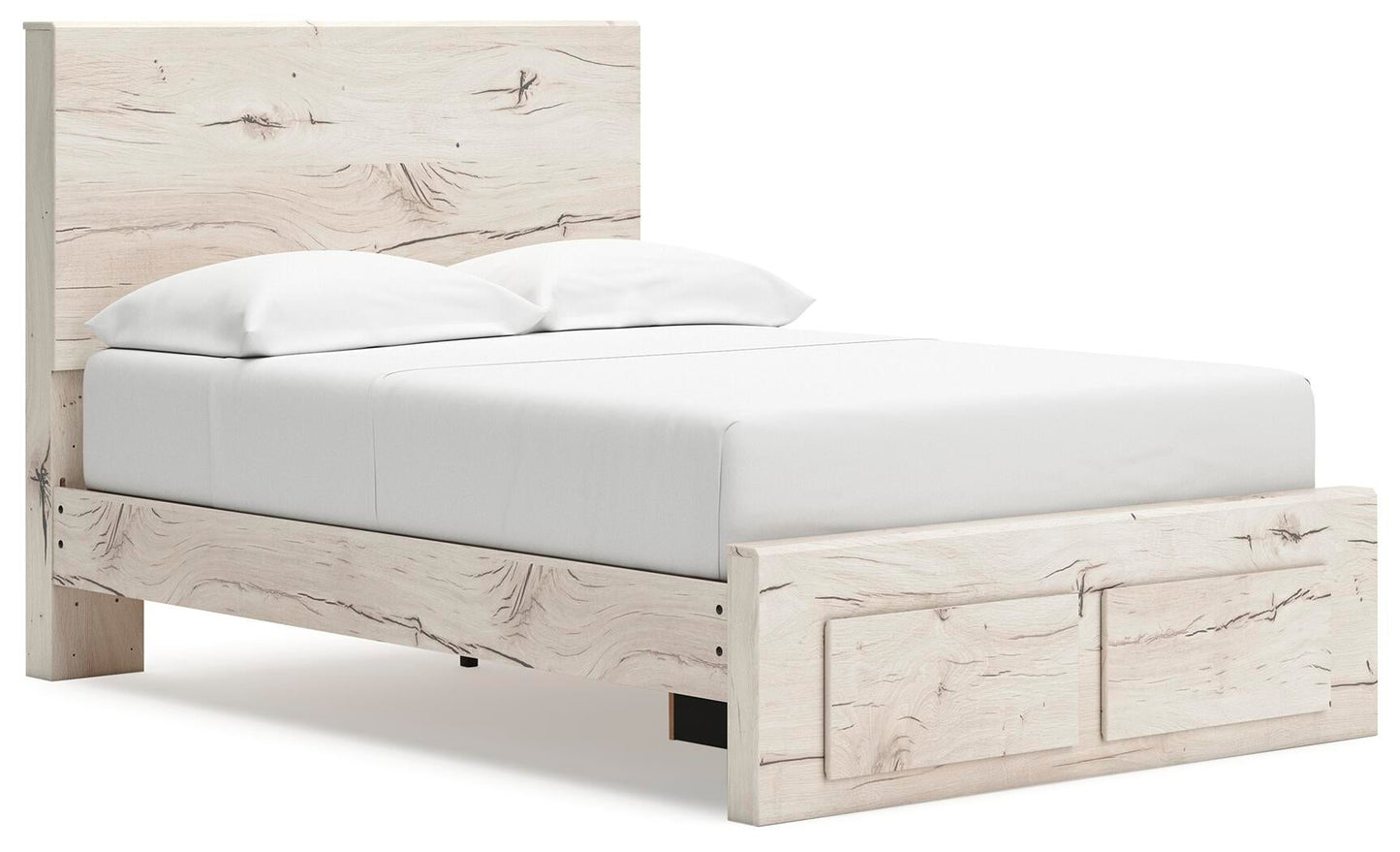 Lawroy  Panel Storage Bed, Dresser And Mirror