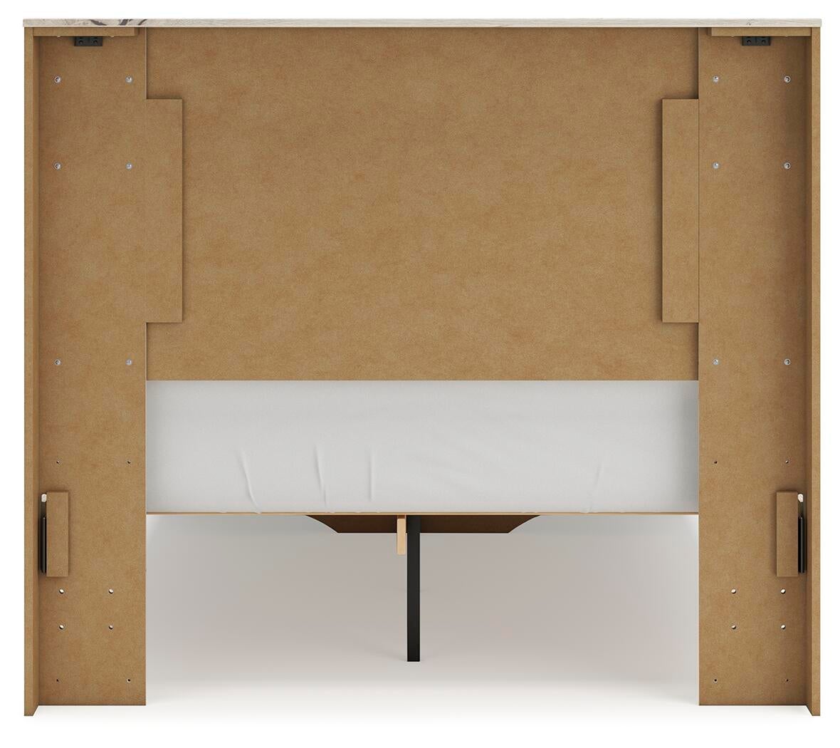 Lawroy  Panel Storage Bed, Dresser And Mirror