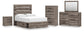 Urbanoore  Panel Storage Bed, Dresser, Mirror, Chest And Nightstand