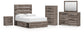 Urbanoore  Panel Bed With Storage, Dresser, Mirror, Chest And Nightstand